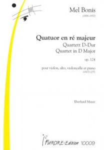  Quartet No. 2 in D, Op. 124 For piano, violin, viola, cello/ piano, violin, viola, cello