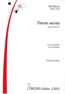 DANSE SACREE pour orchestre