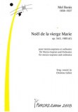 NOEL DE LA VIERGE MARIE pour mezzo-soprano et orchestre