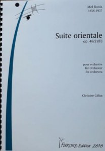 SUITE ORIENTALE pour orchestre