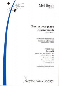 OEUVRES POUR PIANO - DANSES B - VOL 10