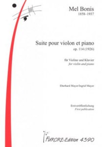  Suite in C major, opus 114 for violin and piano