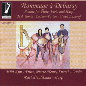 MUSIQUE DE CHAMBRE - HOMMAGE A DEBUSSY - CD MEL BONIS