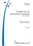 Fantaisie en ré b piano et orchestre Opus 72/2