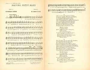 Christiné : Pauvre Petit Bleu