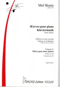 OEUVRES POUR DEUX PIANOS - B VOL 9