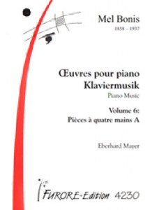 OEUVRES POUR PIANO A QUATRE MAINS A - VOL 6