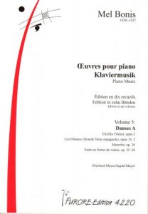 OEUVRES POUR PIANO - DANSES vol. A - VOL 5