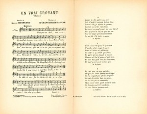 Chantegrelet : Un Vrai Croyant